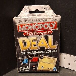 2011 Monopoly Millionaire Deal Card Game - (New, open box) HTF